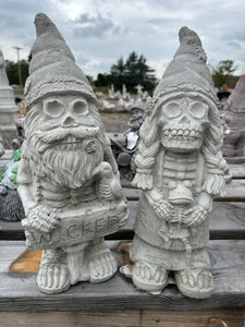 Skeleton Gnomes - Set of Two